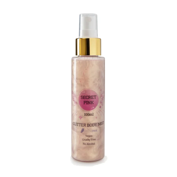 BODY MIST GLITTER SECRET PINK
