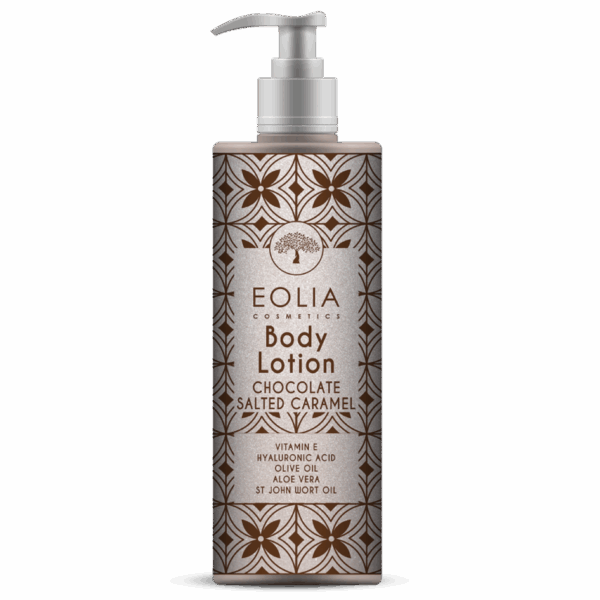 BODY LOTION ME ΥΑΛΟΥΡΟΝΙΚΟ CHOCOLATE SALTED CARAMEL 250ml EOLIA