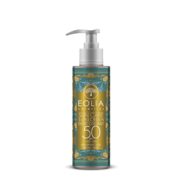 ΑΝΤΗΛΙΑΚΌ ΣΩΜΑΤΟΣ SPF 50+ EXOTIC COCONUT EOLIA