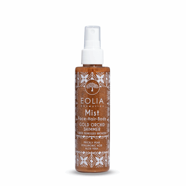 BODY MIST SHIMMERING GREEN SUN KISSED BRONZER GOLD ORCHID 150ml EOLIA