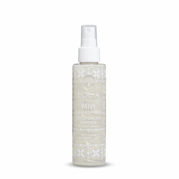 BODY MIST SHIMMER PLATINUM DROPS GOLD ORCHID 150ml EOLIA