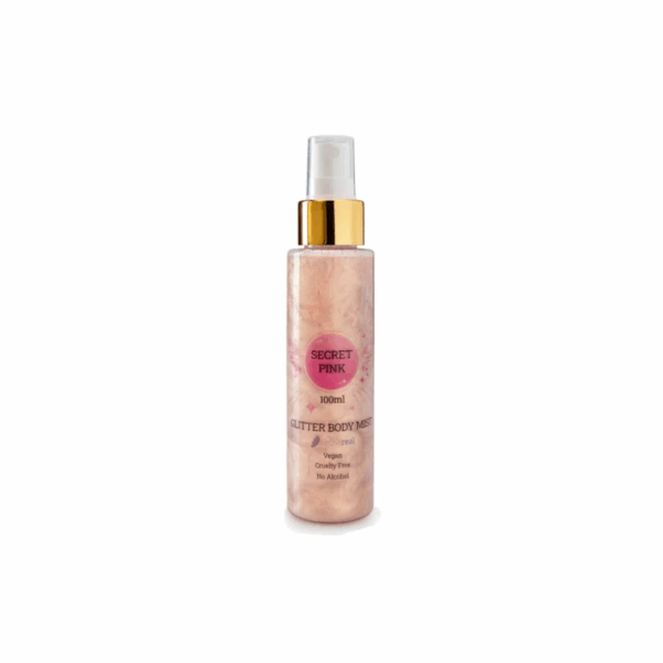 BODY MIST GLITTER SECRET PINK