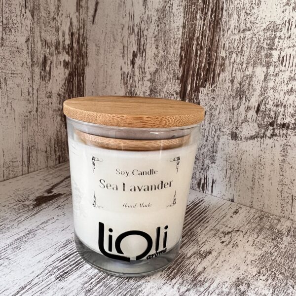 Κερί Σόγιας Sea Lavander Hand Made
