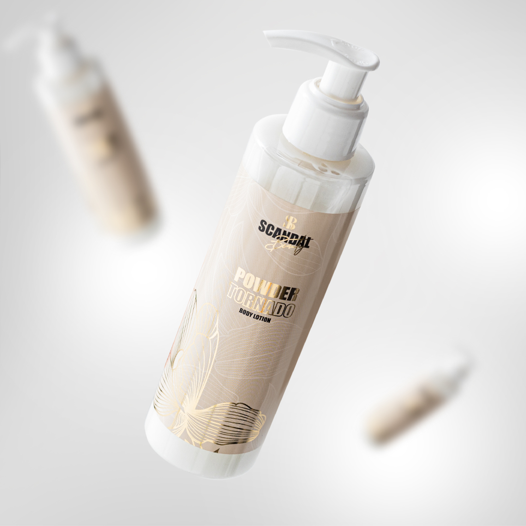 Powder Tornado Body Lotion – Λοσιόν Σώματος με Άρωμα Πούδρας, Τριαντάφυλλο & Ξυλώδεις Νότες (200ml)