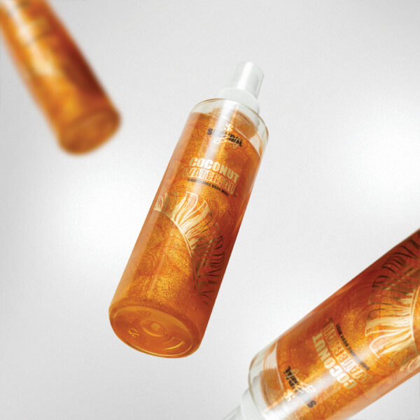 Coconut Waterfall Shimmering Body Mist – Λαμπερό Σπρέι Σώματος με Καρύδα, Βανίλια & Κρίνο της Κοιλάδας (200ml)