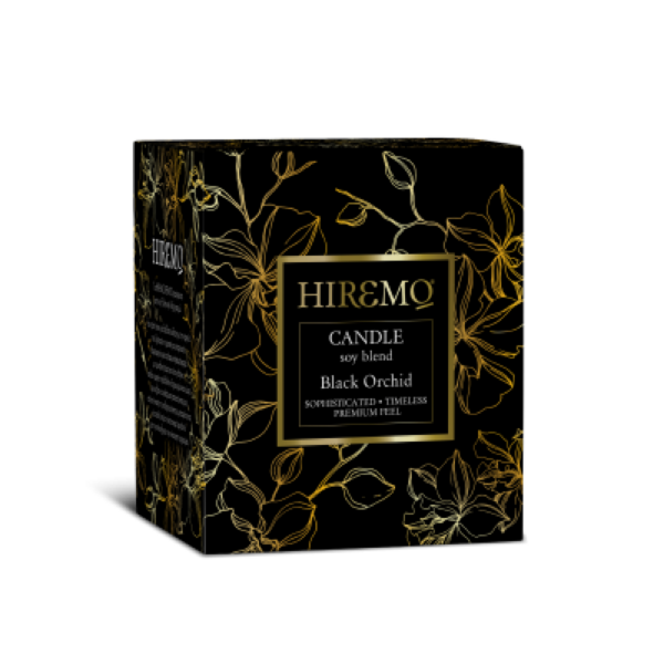 Soy Candel Black Orchid